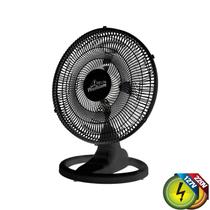 Ventilador De Mesa 50cm Linha Cores PRETO Grade Plástica 170W Bivolt 67-5437 Ventidelta