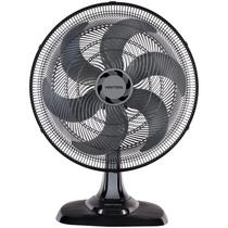 Ventilador de Mesa 50cm Turbo 6 Pas Oscilante Premium Preto 127v