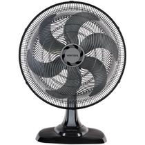 Ventilador De Mesa 50cm Turbo 6 Pas Oscilante Premium Preto 127v