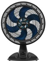 Ventilador de mesa arno 40cm 6 pas 126w c/ 3 velocidades - preto