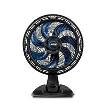 Ventilador De Mesa Arno 40cm VE70 X-Treme 7 Preto E Azul Escuro 127V Ventilador De Mesa Arno 40cm VE70 X-Treme 7 Preto E Azul Escuro 127V