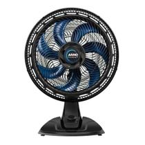 Ventilador de Mesa Arno VE70 40cm - 3 Velocidades, X-Treme 7, 7 Pás, Preto
