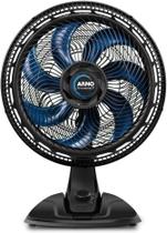 Ventilador de Mesa Arno X-Treme 7 40cm 7 Pás 3 Velocidade 150W VE70 220 Volts Preto
