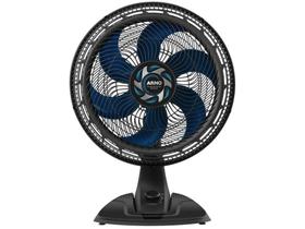 Ventilador de Mesa Arno Xtreme Force Breeze VB40 - 40cm 6 Pás 3 Velocidades Preto e Azul