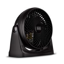 Ventilador de mesa BLACK+DECKER Turbo Electric Portable 18cm Preto