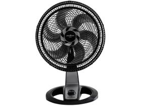 Ventilador de Mesa Britânia BVT410 Turbo 47,5cm 6 Pás 3 Velocidades Preto e Cinza Ventilador de Mesa Britânia BVT410 Turbo 47,5cm 6 Pás 3 Velocidades Preto e Cinza
