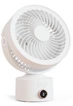 Ventilador de mesa CARONSORT Circulador de ar de mesa oscilante pequeno