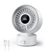Ventilador de Mesa CIVPOWER Pequeno, Silencioso, USB Recarregável, Inclinação de 30 Ventilador de Mesa CIVPOWER Pequeno, Silencioso, USB Recarregável, Inclinação de 30
