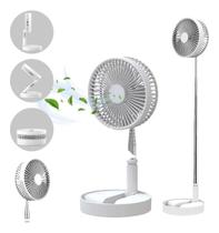 Ventilador de Mesa Coluna Sem Fio Recarregavel Portatil Silencioso