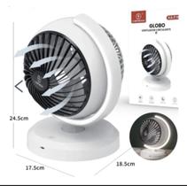 Ventilador de mesa com led portatil 3 velocidades kapbom kaf1811