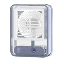 Ventilador De Mesa Com Umidificador E Luz Led