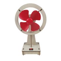 Ventilador de mesa de madeira Science Kits DIY STEM para crianças de 8 a 12 anos Ventilador de mesa de madeira Science Kits DIY STEM para crianças de 8 a 12 anos