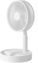 Ventilador de mesa dobrável USB recarregável de 6 polegadas branco oscilante Ventilador de mesa dobrável USB recarregável de 6 polegadas branco oscilante