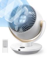 Ventilador de mesa Dreo para circulador de ar de quarto com controle remoto 28dB 11in