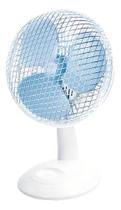 Ventilador De Mesa E Parede Personal Fan Fame Branco E Azul Diâmetro 18cm 127v