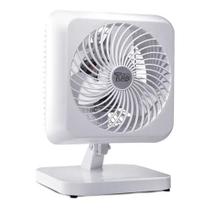 Ventilador De Mesa E Parede Turbo Moderno 130w 127v Branco