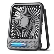 Ventilador de mesa Koonie Ultra Quiet 2.5-11h Bateria USB de 3 velocidades