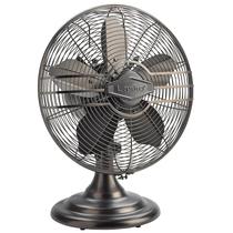 Ventilador de mesa Lasko R12210 oscilando em 3 velocidades silenciosas de 17 polegadas