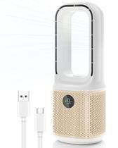 Ventilador de mesa MEIIS 14" USB sem lâmina recarregável 5000mAh