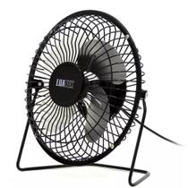 Ventilador de mesa mini 4'' com suporte de ferro usb - Yins