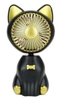 Ventilador De Mesa Mini Fan Portátil USB Com Lâmpada Recarregável Gatinho Ventilador De Mesa Mini Fan Portátil USB Com Lâmpada Recarregável Gatinho