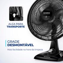 Ventilador de Mesa Mondial 6 Pás Super Power VSP-40-B - 40cm 127V Ventilador de Mesa Mondial 6 Pás Super Power VSP-40-B - 40cm 127V