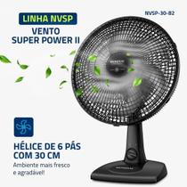 Ventilador de Mesa Mondial Super Power Ii 60w Nvsp-30-b2 220v Ventilador de Mesa Mondial Super Power Ii 60w Nvsp-30-b2 220v