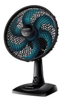 Ventilador De Mesa Mondial Vsp-30 Turbo Preto Com 6 Pás Cor Azul-petróleo, 30 cm De Diâmetro 127 v