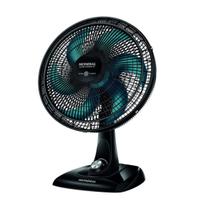 Ventilador De Mesa Mondial Vsp-40-Ap Super Power 40cm 6 Pás 3 Velocidades Preto E Azul - 110V