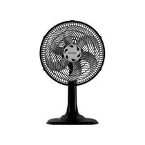 Ventilador de Mesa Oscilante 30cm 6 Pás Turbo Preto e Cinza Ventisol 220V Ventilador de Mesa Oscilante 30cm 6 Pás Turbo Preto e Cinza Ventisol 220V