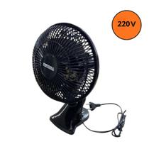 Ventilador de Mesa Portátil 127V Ou 220V com Oscilação Sortido