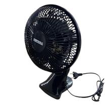 Ventilador de Mesa Portátil 25W 33cm 2 Velocidades Preto Branco Cinza com Oscilação Automática 220V Ventilador de Mesa Portátil 25W 33cm 2 Velocidades Preto Branco Cinza com Oscilação Automática 220V