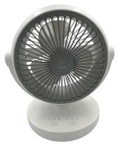 Ventilador De Mesa Portátil Bateria Recarregável 3 Velocidades Oasis OIH-6000