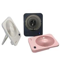 Ventilador De Mesa Portátil Com Display Digital