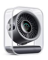 Ventilador de Mesa Portátil DIGIX Turbo com 100 Velocidades e Recarga USB