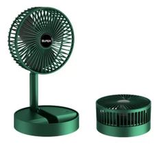 Ventilador De Mesa Portátil Dobrável Recarregável Potente - Ay Tools