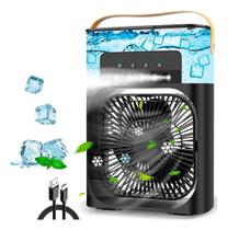 Ventilador De Mesa Portátil Mini Climatizador Usb 110/220V - Shopbr
