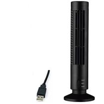 Ventilador de Mesa Portátil Torre Recarregável USB