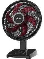 Ventilador De Mesa Power Fresh 2 Em 1 Ovtr481 Oster Cor Da Estrutura Preto Cor Das Pás Vermelho 110v