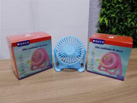 VENTILADOR DE MESA RECARREGÁVEL 3.7V ONEX VEN-8007 - Ventilador Portátil