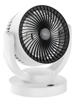 Ventilador De Mesa Sem Fio Portátil 3 Velocidades Silencioso Branco Ventilador De Mesa Sem Fio Portátil 3 Velocidades Silencioso Branco