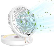 Ventilador de mesa SLub Auto-Oscillating Vortex de 6 velocidades 4000mAh branco