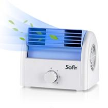 Ventilador de mesa SOFLY Bladeless Cool Air para quarto e escritório de 3 velocidades Ventilador de mesa SOFLY Bladeless Cool Air para quarto e escritório de 3 velocidades