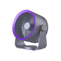Ventilador De Mesa Super Silencioso Sem Fio Portátil 3 Niveis Recarregavel USB