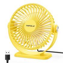 Ventilador de mesa TriPole, pequeno, alimentado por USB, por