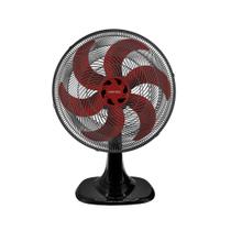 Ventilador de Mesa Turbo 40cm 6 Pás Vermelho Oscilante Ventisol 220v Premium