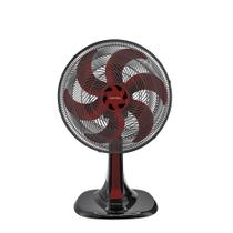 Ventilador de Mesa Turbo Vermelho 30cm 6 Pás Oscilante 127V Premium - Ventisol Ventilador de Mesa Turbo Vermelho 30cm 6 Pás Oscilante 127V Premium - Ventisol