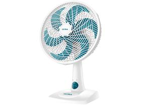 Ventilador de Mesa Ultra V-UT-30-01 30cm 6 Pás 3 Velocidades Branco e Azul Ventilador de Mesa Ultra V-UT-30-01 30cm 6 Pás 3 Velocidades Branco e Azul