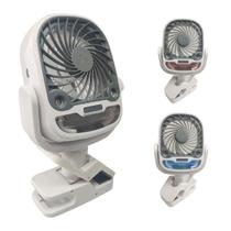 Ventilador de Mesa Umidificador Bateria Recarregavel USB Garra 3 Velocidades Giratorio 360 Graus Verao Calor Dia Quente Portatil Potente Ventilador de Mesa Umidificador Bateria Recarregavel USB Garra 3 Velocidades Giratorio 360 Graus Verao Calor Dia Quente Portatil Potente