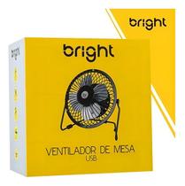 Ventilador De Mesa Usb Bright